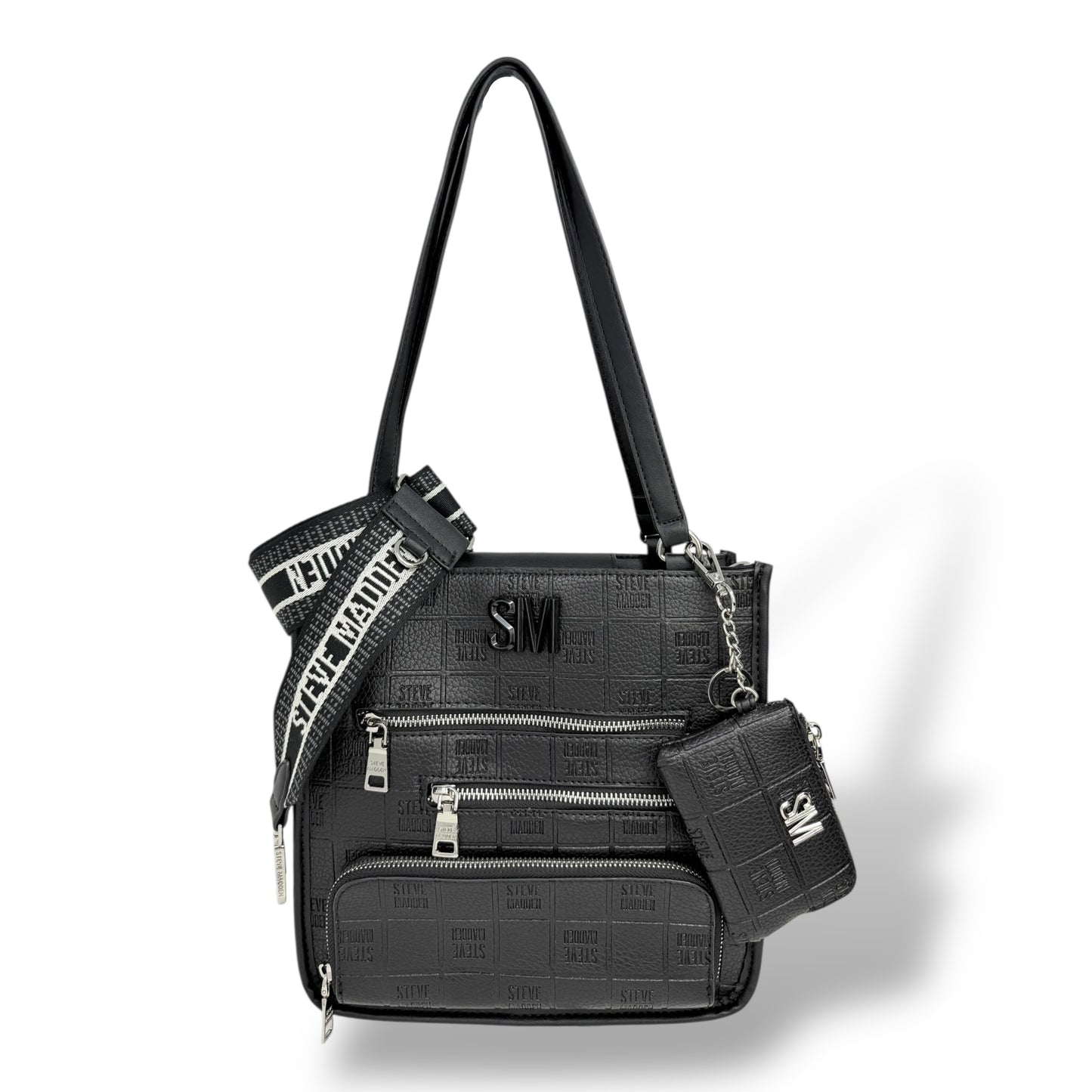 Steve Madden BMezza Large Messenger Bag w/ Coin Pouch