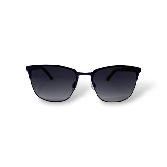 Cole Haan Navy Blue Titanium Frame with Black Gradient Lens Sunglasses