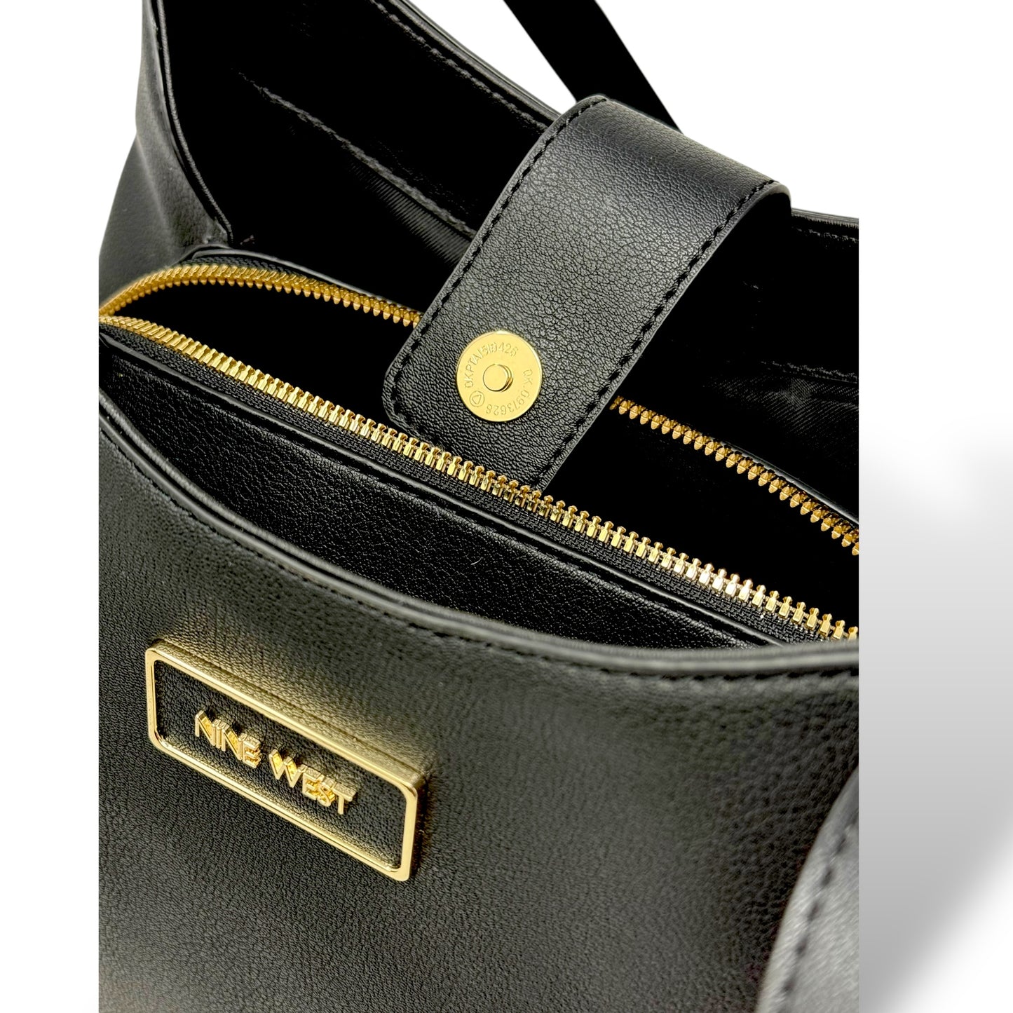 Nine West Keifer All Black Shoulder Bag