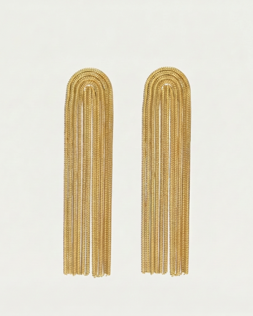 Petit Moments Gold Plated Trento Earrings