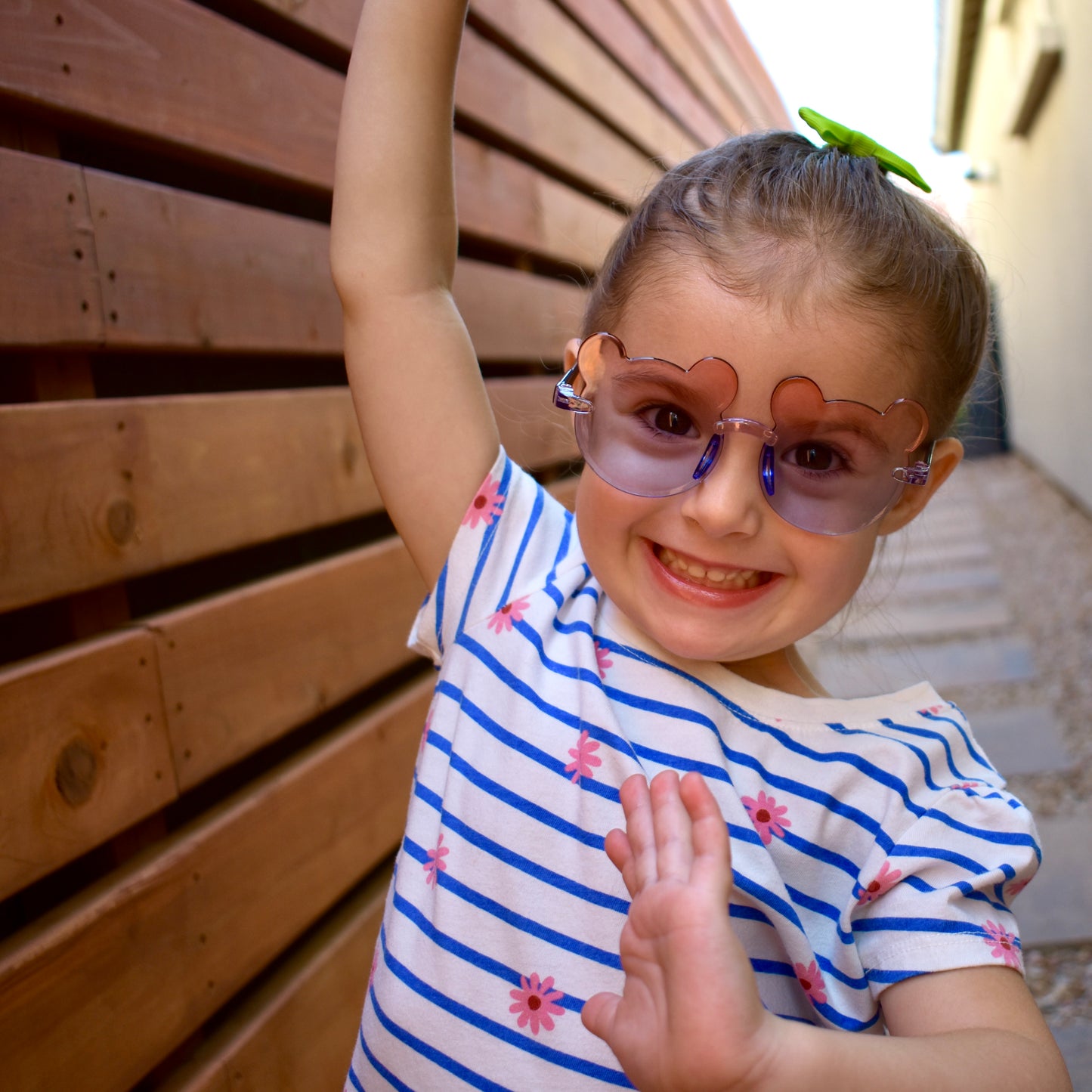 Toddler Girl Little Bear Sunglasses