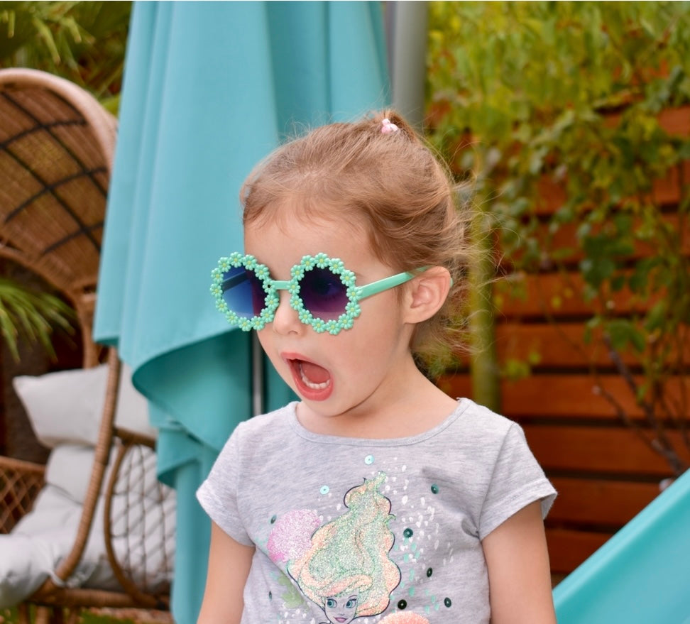 Toddler Girl Daisy Sunglasses