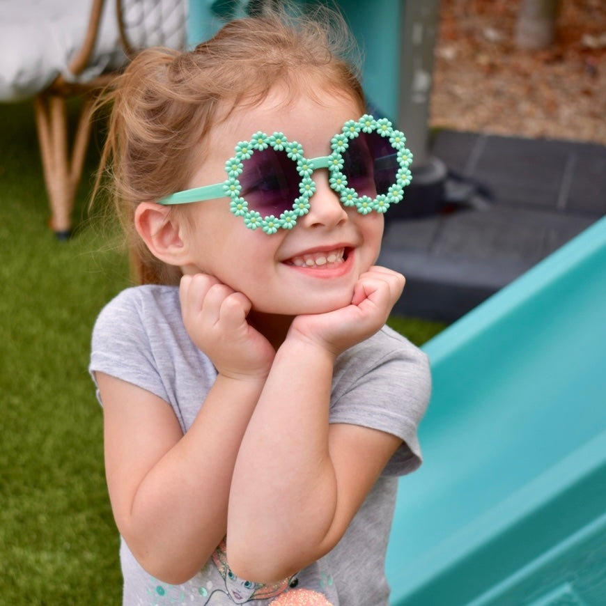 Toddler Girl Daisy Sunglasses