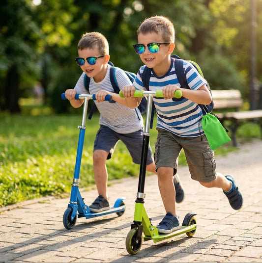 Boys Clubmaster Sunglasses with Mirrored Lens - Assorted Colors