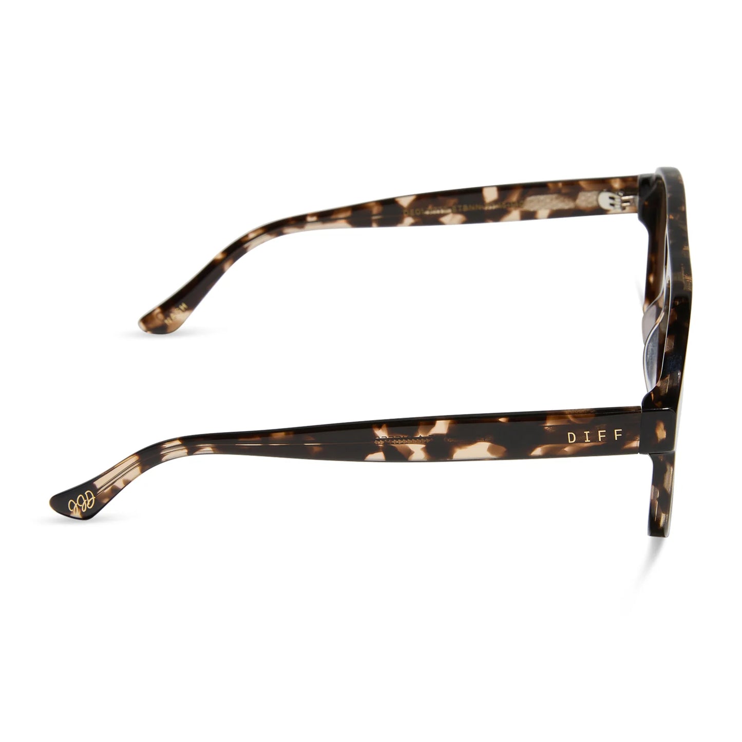 Diff Eyewear Jessie James Decker Nash Espresso Sunglasses