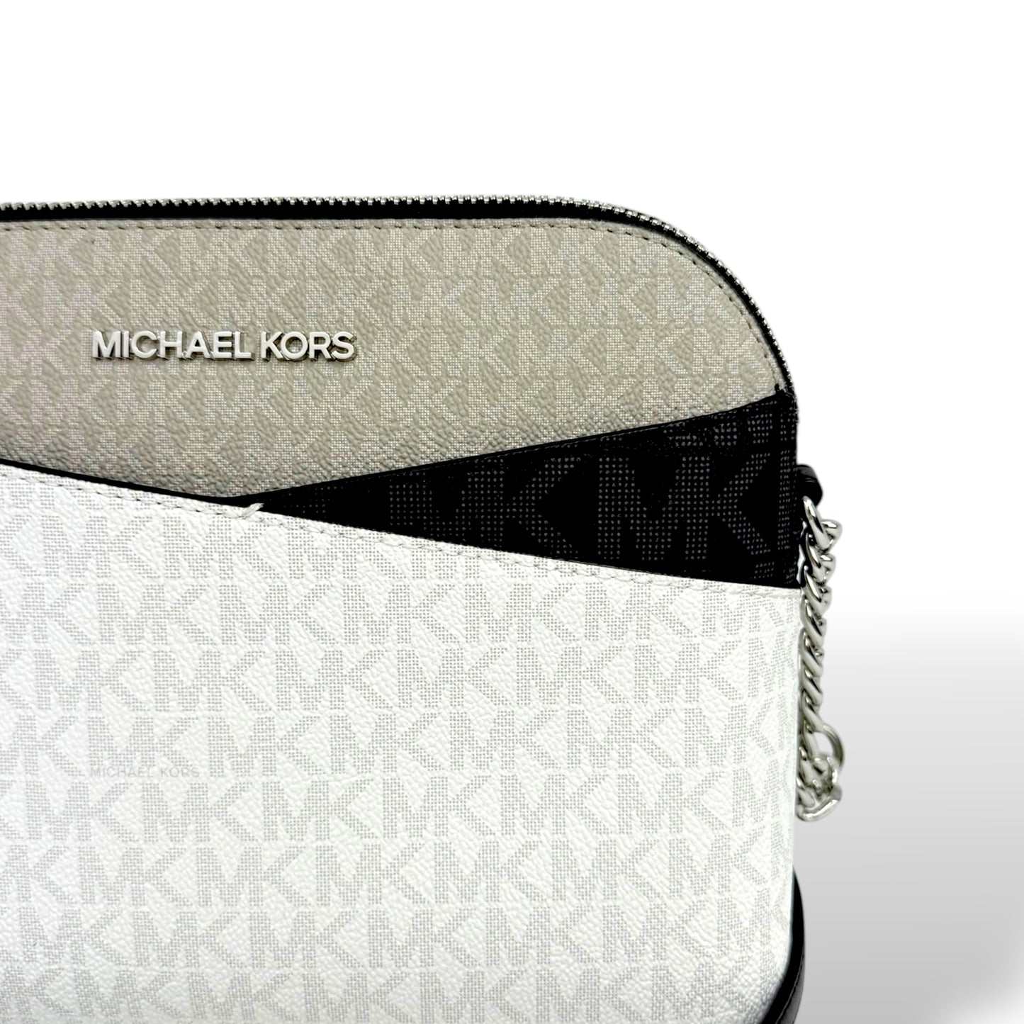 Michael Kors Jet Set Travel Medium Dome Crossbody Bag