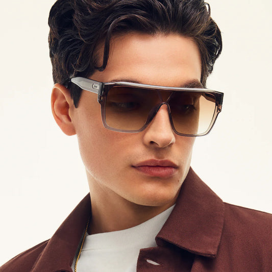 Tempo Grey Frame and Sepia Lens Sunglasses