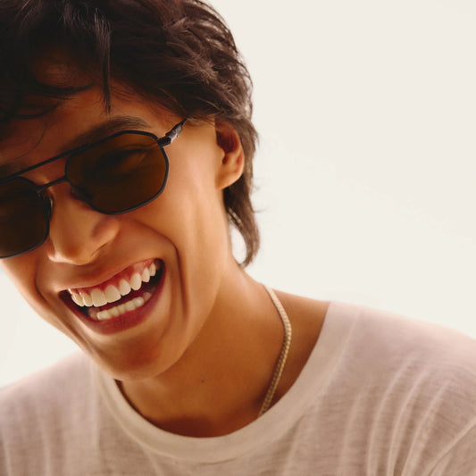 En Route Matte Black Frame and Tan Lens Sunglasses