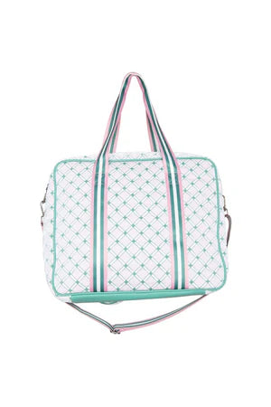 Katydid Light Pink and Green Pickleball Bag
