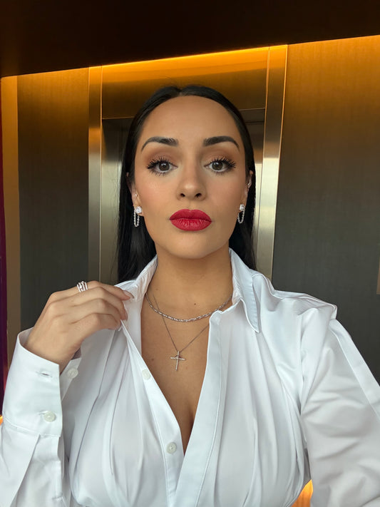 Women's Sterling Silver Polished Rhodium-plated Diamond-cut Braided Necklace