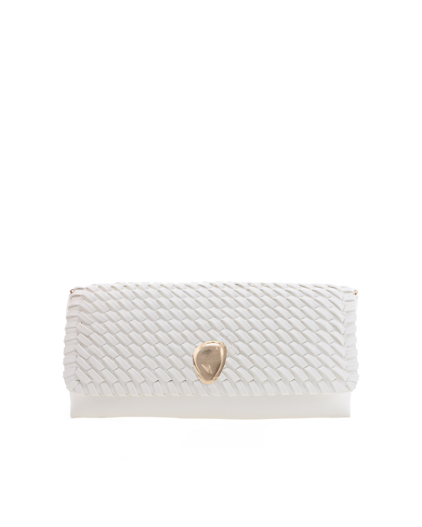 Billini Leilah Clutch Bag - White
