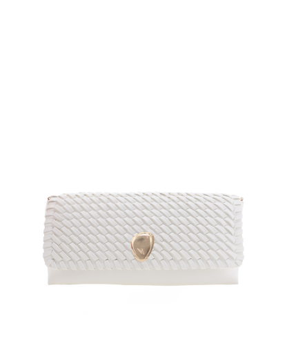 Billini Leilah Clutch Bag - White