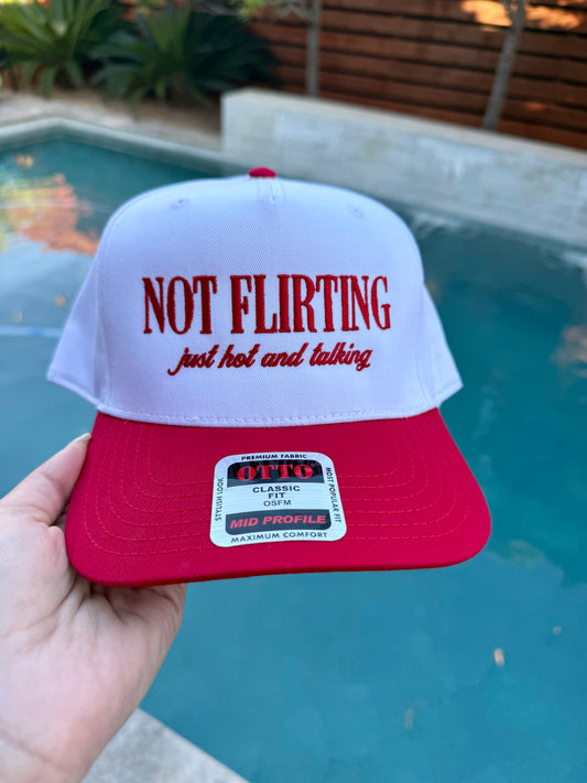 I'm Not Flirting Hat