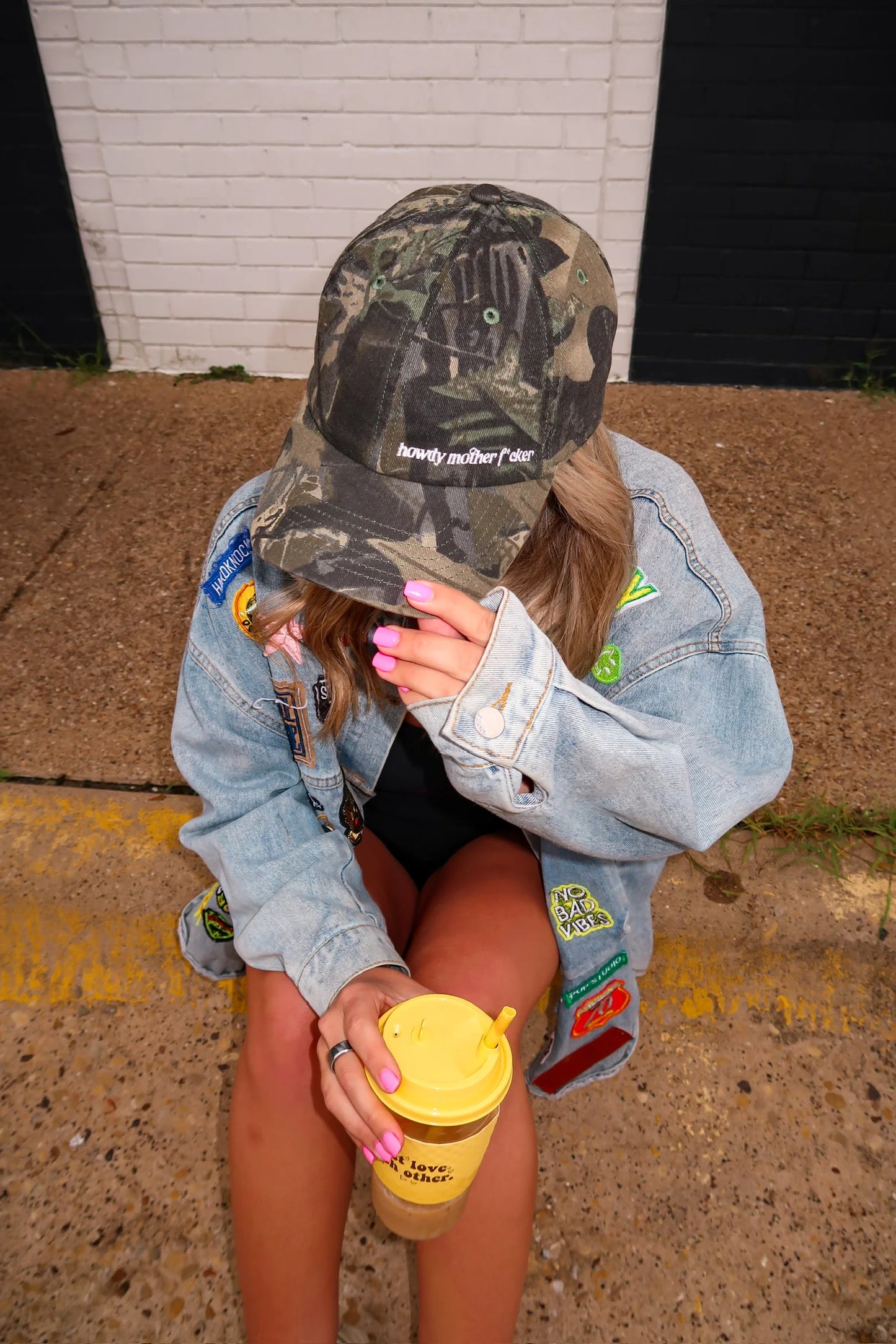 Howdy MotherF*cker Dad Cap