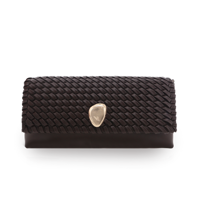 Billini Leilah Clutch Bag - Chocolate