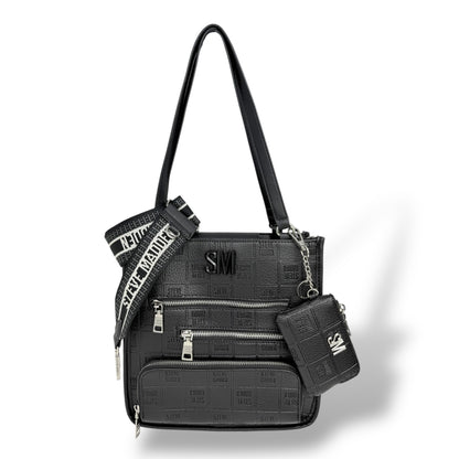 Steve Madden BMezza Large Messenger Bag w/ Coin Pouch