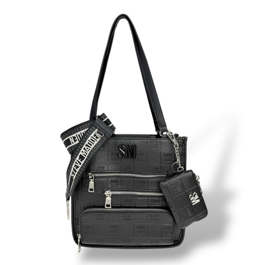 Steve Madden BMezza Large Messenger Bag w/ Coin Pouch