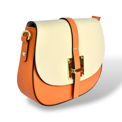 The Bella Duo Italian Leather Crossbody Bag