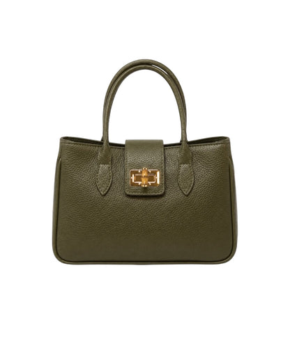 Torino Italian Leather Top Handle Satchel