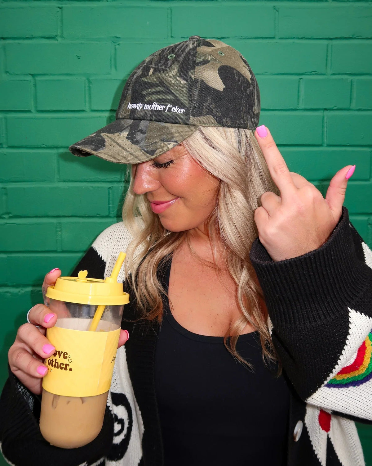 Howdy MotherF*cker Dad Cap