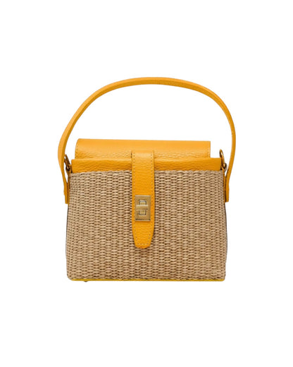 Sole Raffia Crossbody