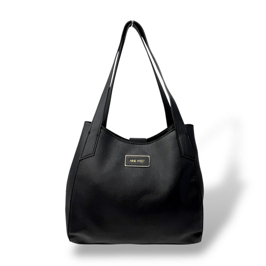 Nine West Keifer All Black Shoulder Bag