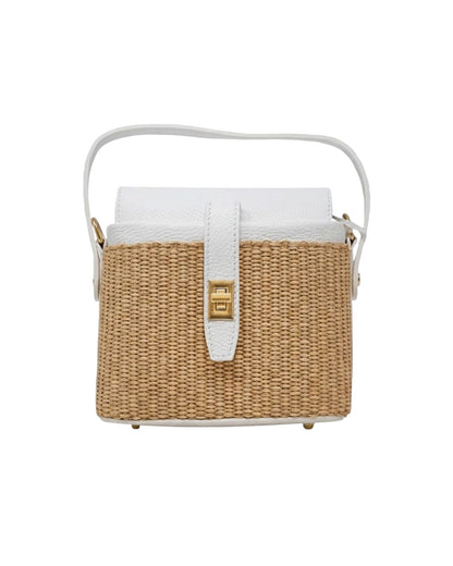 Sole Raffia Crossbody