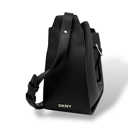 DKNY Annika All Black Bucket Bag