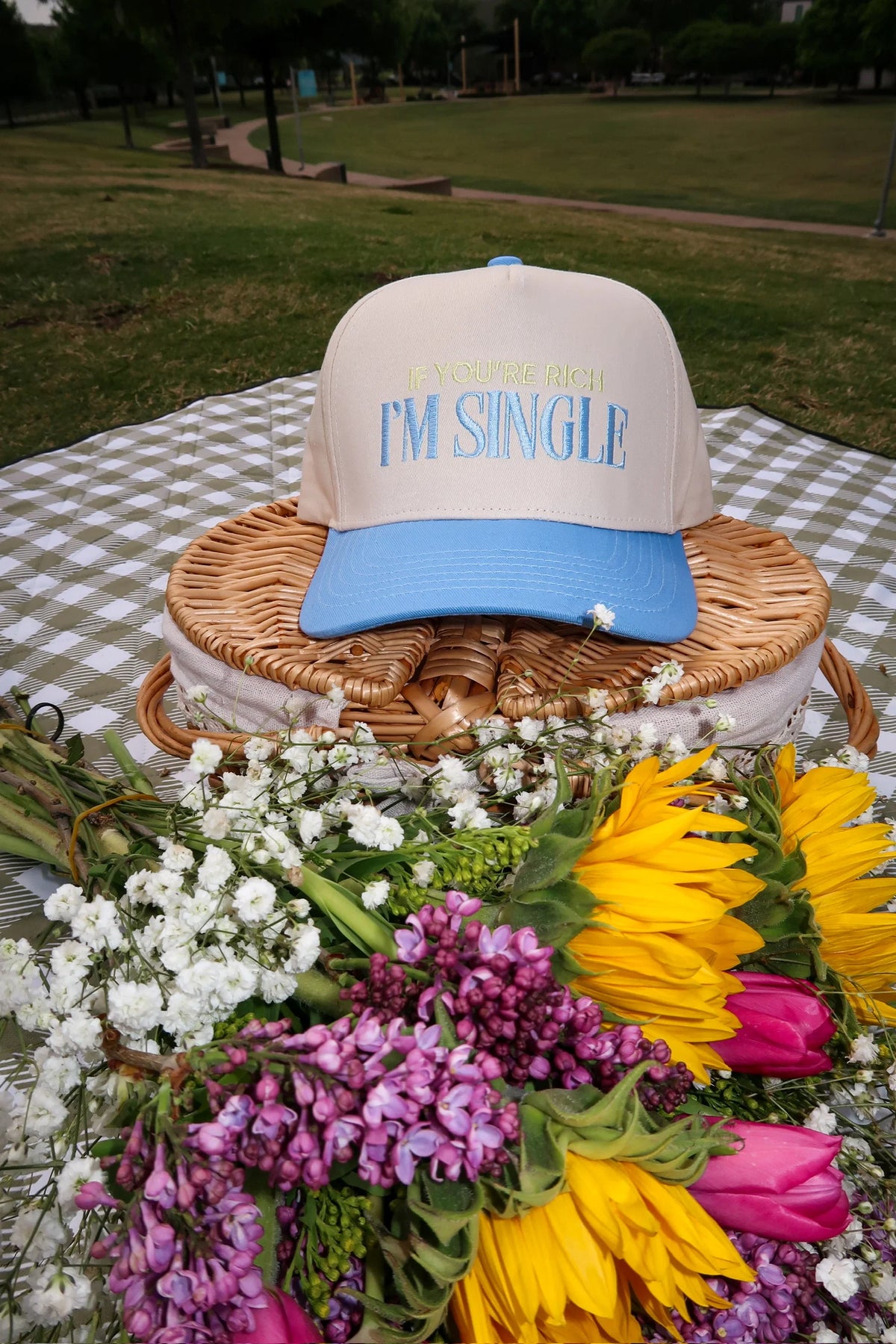 If You're Rich, I'm Single Hat