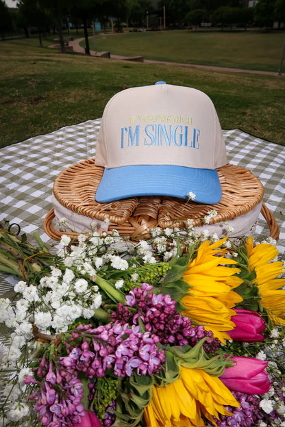If You're Rich, I'm Single Hat