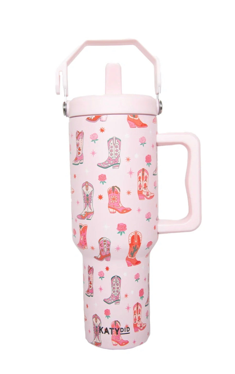Boots & Roses 38 Oz Tumbler Cup