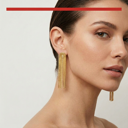Petit Moments Gold Plated Trento Earrings