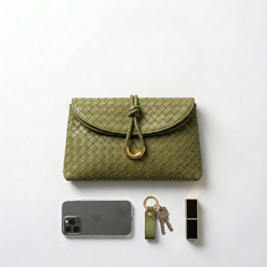 Alexa Woven Clutch & Crossbody