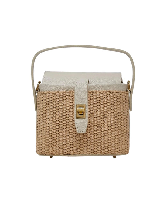 Sole Raffia Crossbody