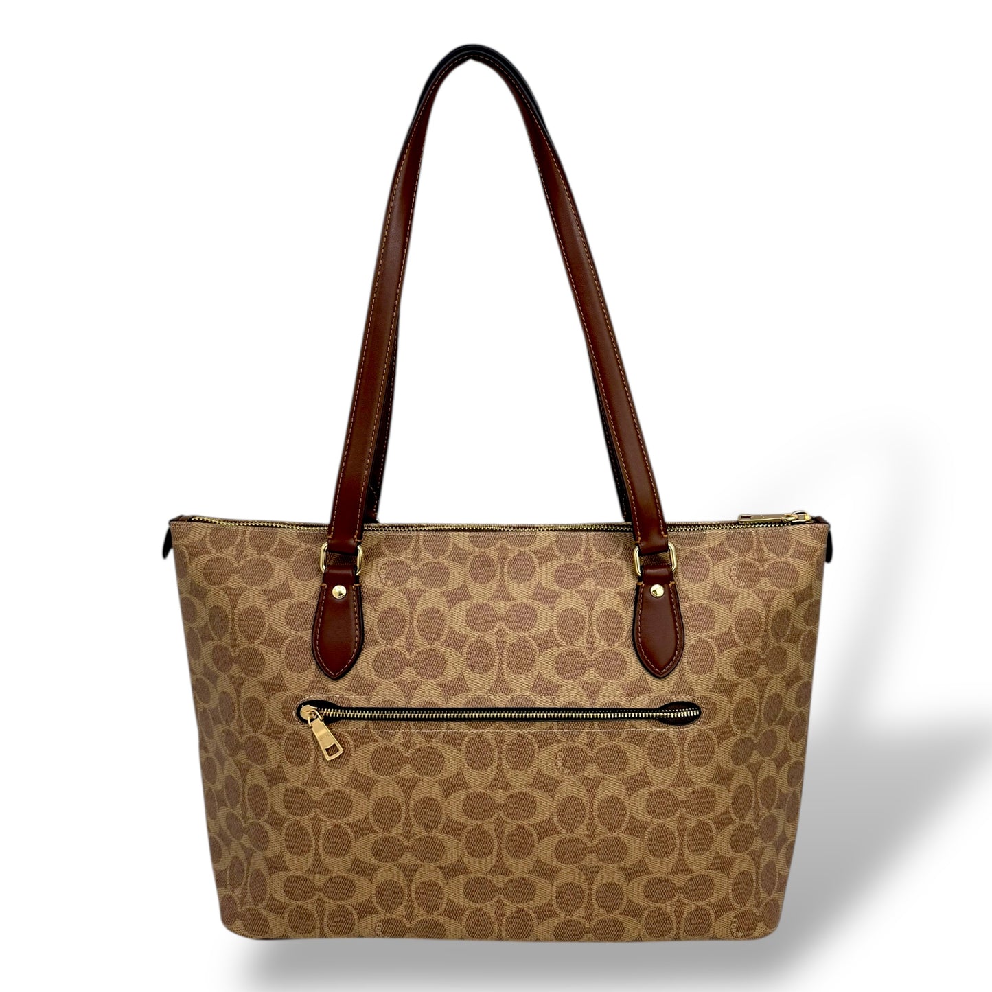 Coach Signature Canvas Gallery Tote