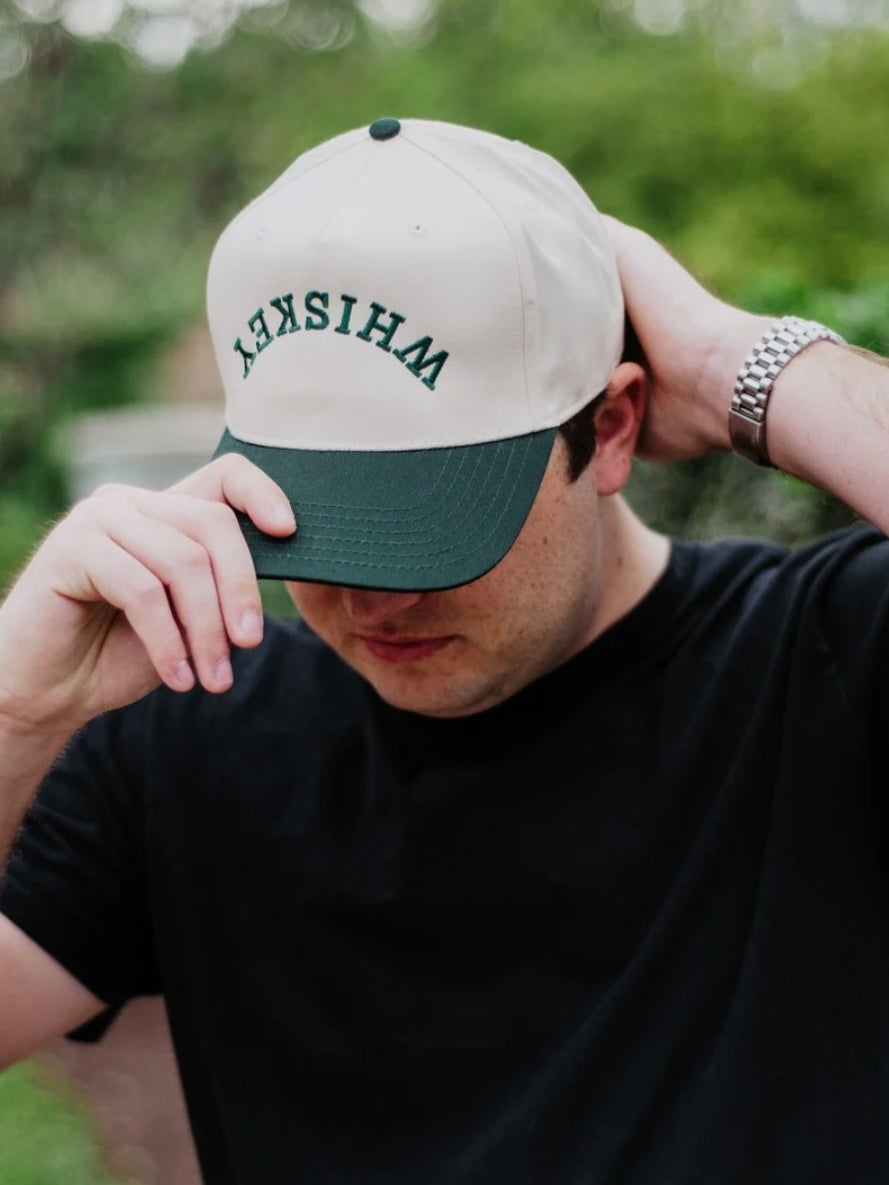 Whiskey Upside Down Hat - Black/Tan