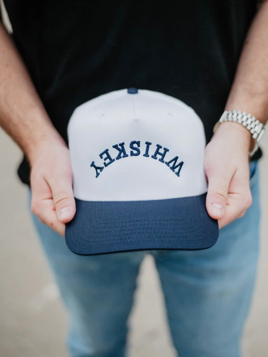 Whiskey Upside Down Hat - Black/Tan