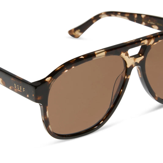Diff Eyewear Jessie James Decker Nash Espresso Sunglasses