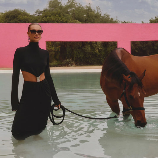 Set in Stone Dark Tortoise Frame and Dark Fawn Lens Sunglasses