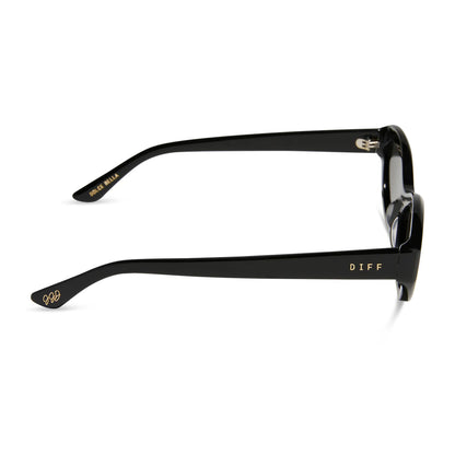 Diff Eyewear Dolce Bella Black Frame with Grey Lens Sunglasses