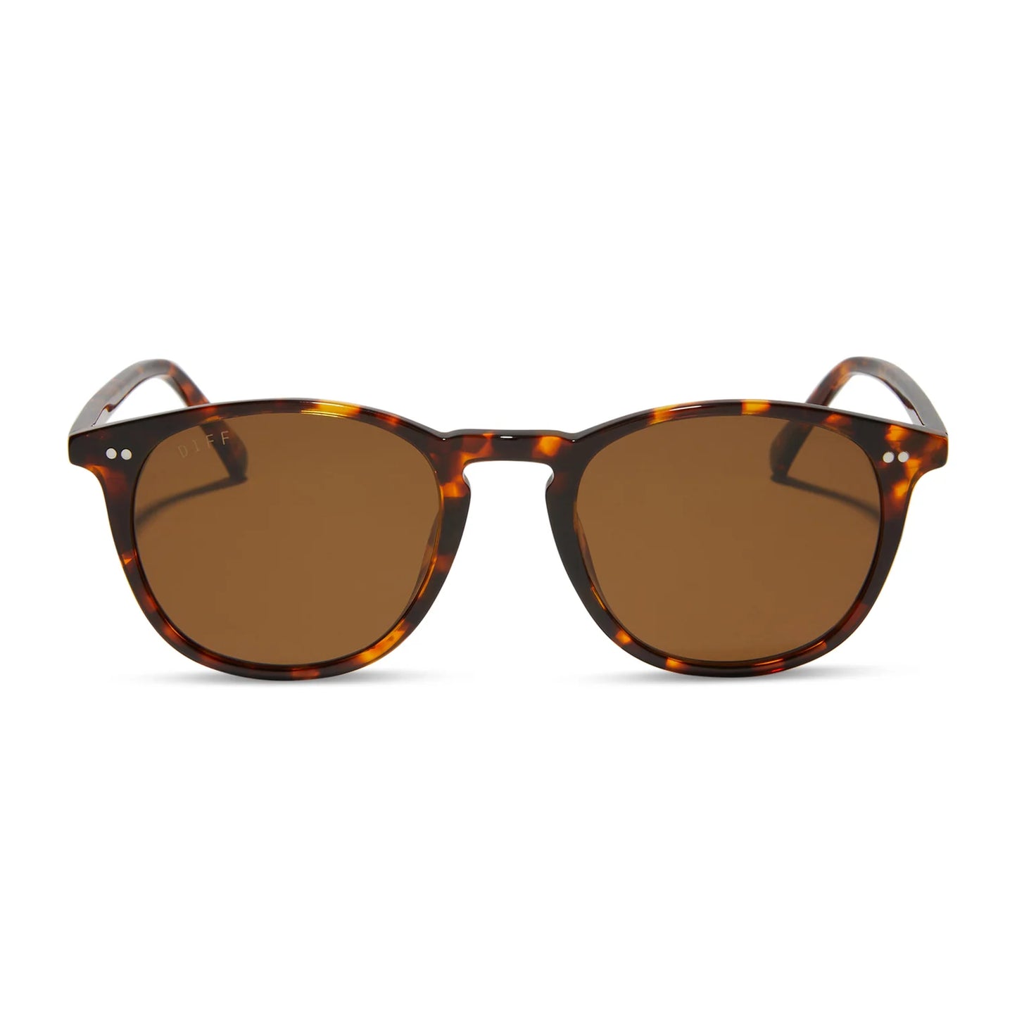 Diff Eyewear Jaxson XL Rich Tortoise Sunglasses