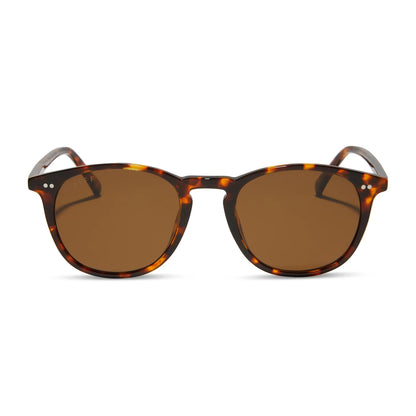 Diff Eyewear Jaxson XL Rich Tortoise Sunglasses