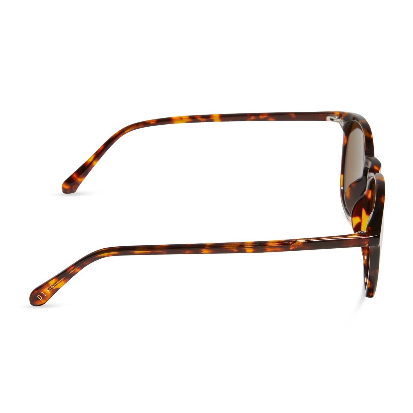 Diff Eyewear Jaxson XL Rich Tortoise Sunglasses