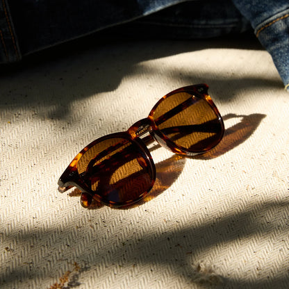 Diff Eyewear Jaxson XL Rich Tortoise Sunglasses