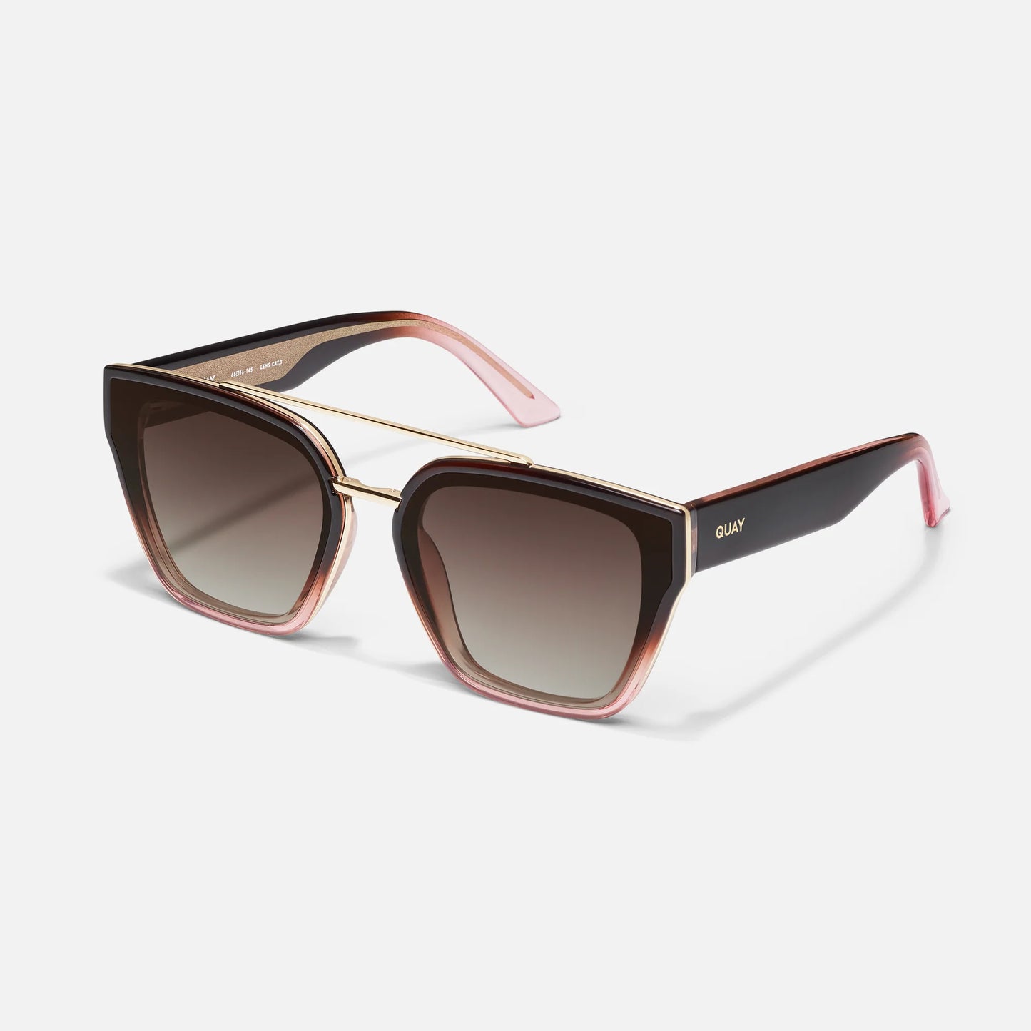 Sweet Talker Chocolate Peony Frame and Brown Lens Sunglasses