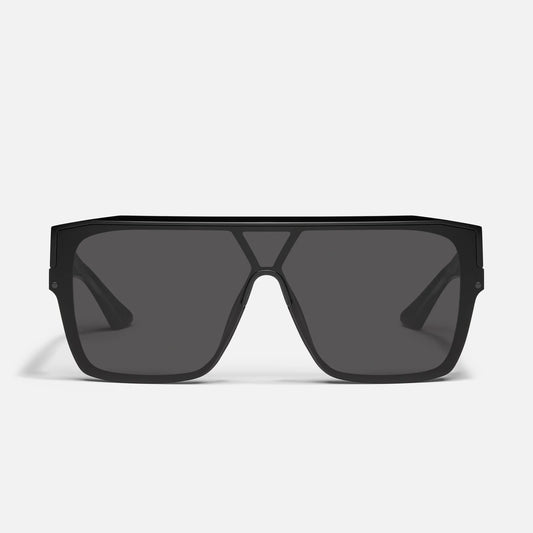 Tempo Frame and Black Lens Sunglasses