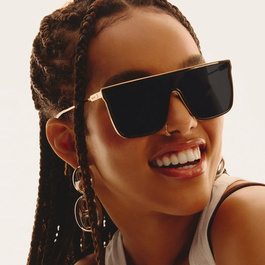 Nightfall Remixed Black Frame and Black Polarized Lens Sunglasses