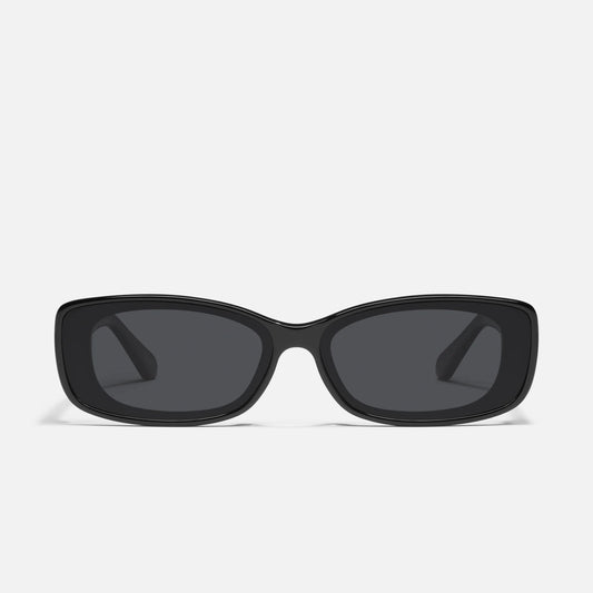 Vibe Check Black Frame and Black Lens Sunglasses