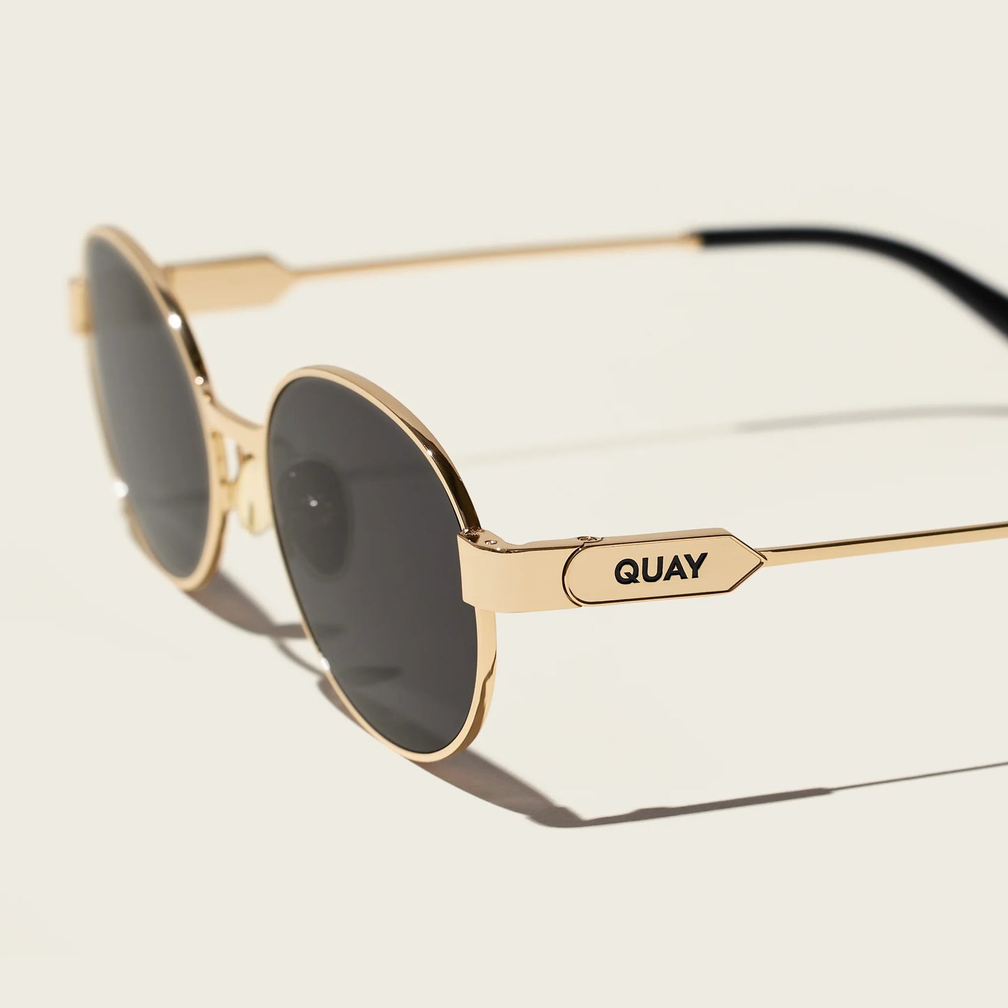 Anyways Gold Frame and Black Lens Sunglasses