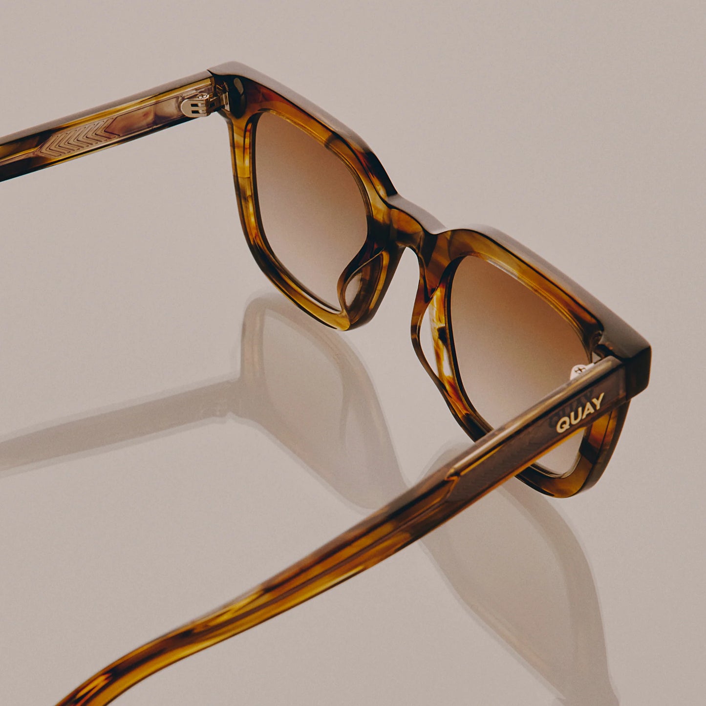Game Over Coffee Swirl Frame Sepia Lens Sunglasses
